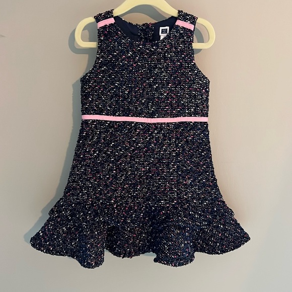 Janie and Jack Other - Janie and Jack tweed sparkle dress girls size 3